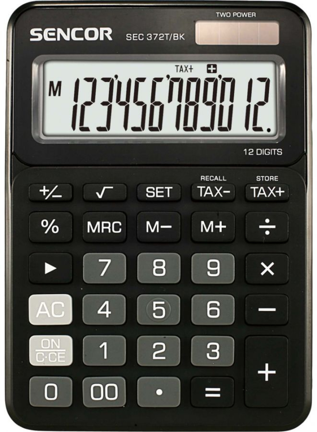 Калкулатор Sencor SEC372T/BK